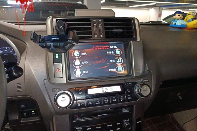 Used Toyota Prado 2010 2.7L Automatic Standard Edition Audio And AC Panel