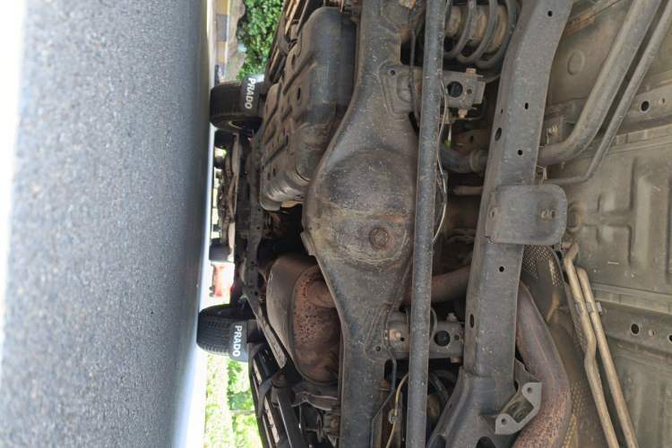Used Toyota Prado 2010 2.7L Automatic Deluxe Edition Chassis Rear