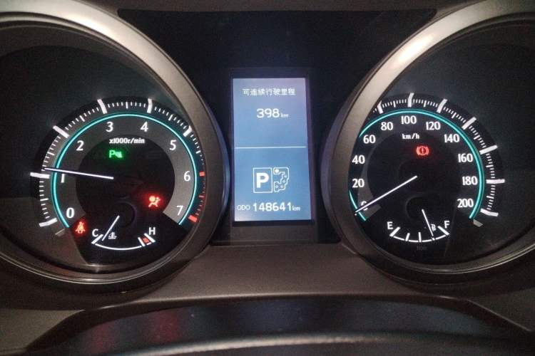 Used Toyota Prado 2010 4.0L Automatic TX-L NAVI Instrument Cluster