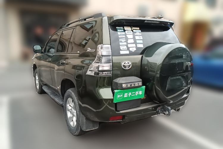 Used Toyota Prado 2010 2.7L Automatic Standard Edition Rear Left 45 Deg