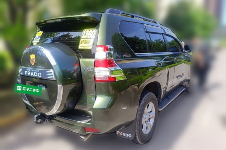Used Toyota Prado 2010 2.7L Automatic Deluxe Edition Rear Right 45 Deg