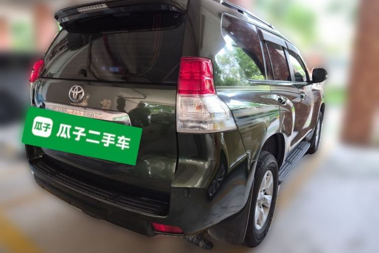 Used Toyota Prado 2010 2.7L Automatic Standard Edition Rear Right 45 Deg
