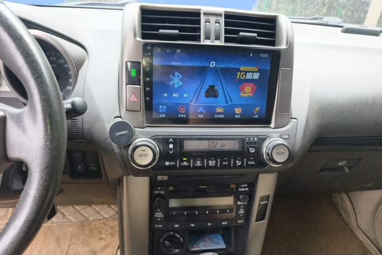 Used Toyota Prado 2010 2.7L Automatic Standard Edition Audio And AC Panel