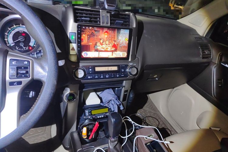 Used Toyota Prado 2010 4.0L Automatic TX-L Audio And AC Panel