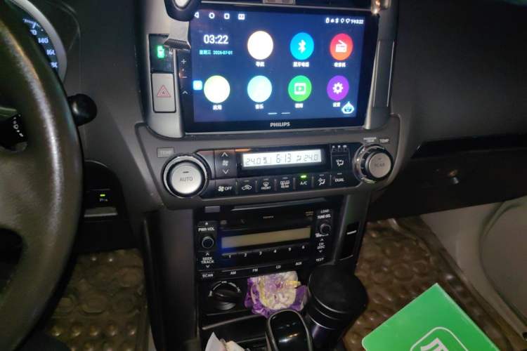 Used Toyota Prado 2010 2.7L Automatic Standard Edition Audio And AC Panel