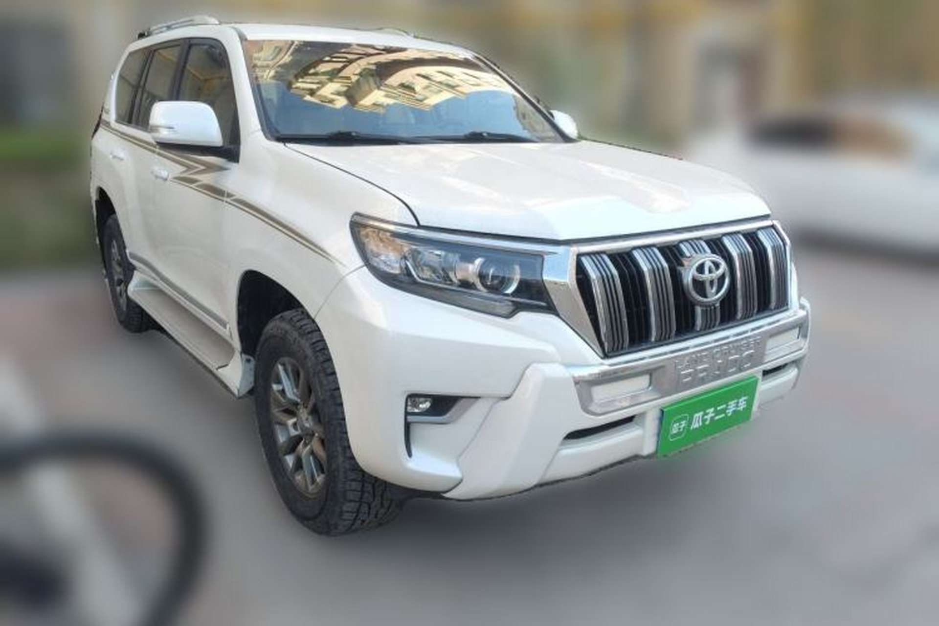 Used Toyota Prado  Front Right 45 Deg