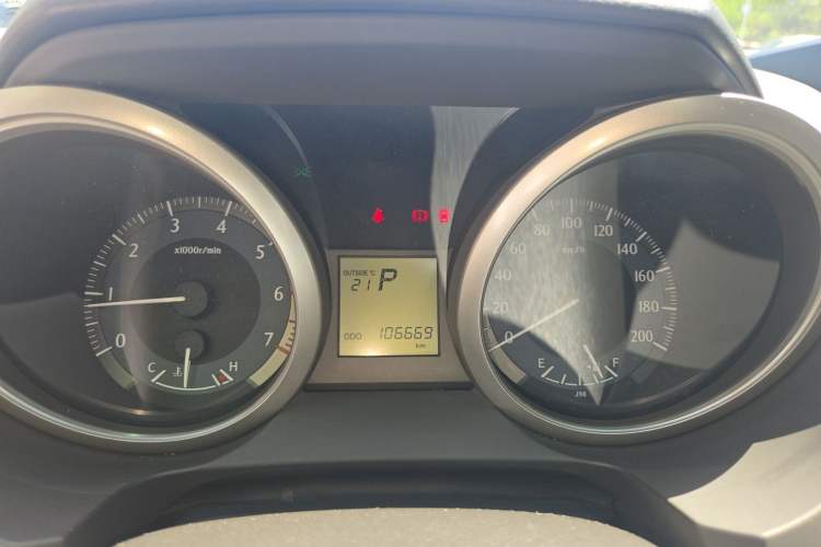 Used Toyota Prado 2010 2.7L Automatic Deluxe Edition Instrument Cluster