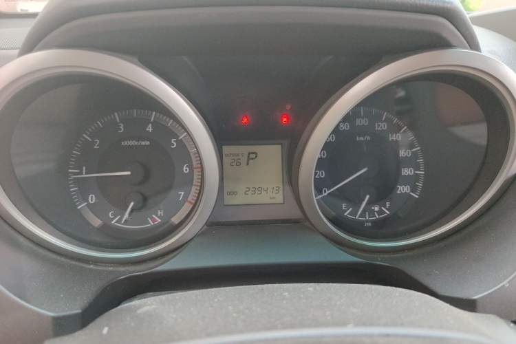 Used Toyota Prado 2010 2.7L Automatic Deluxe Edition Instrument Cluster