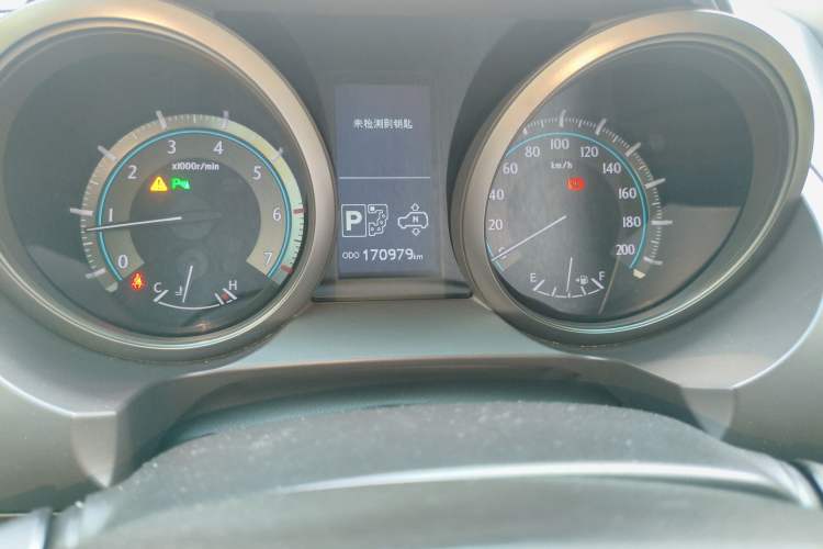 Used Toyota Prado 2010 4.0L Automatic VX NAVI Odometer Close Up