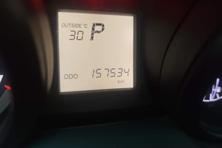 Used Toyota Prado 2010 4.0L Automatic TX Odometer Close Up