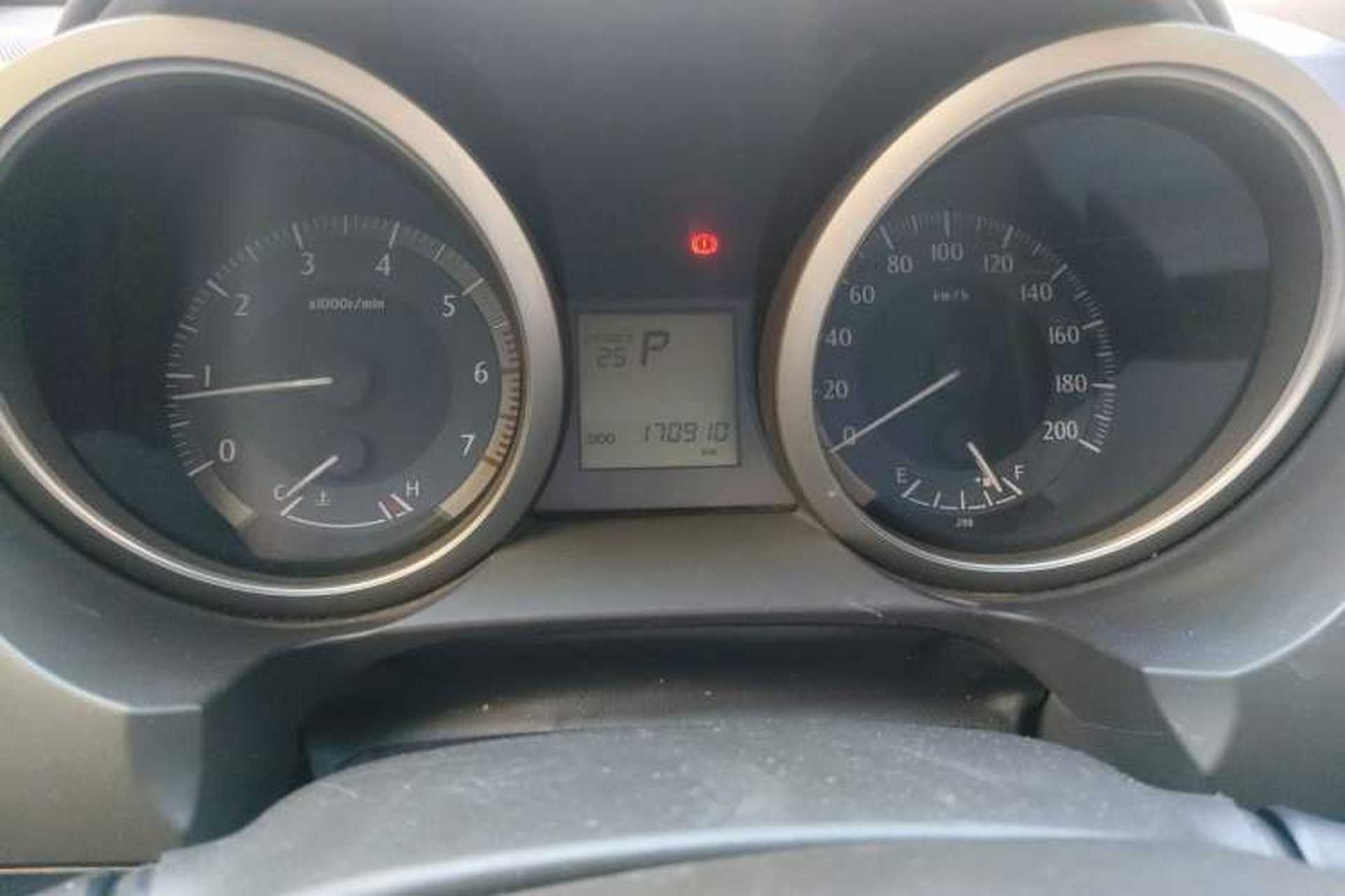 Used Toyota Prado  Odometer Close Up