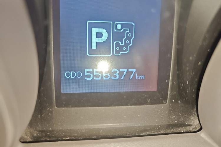 Used Toyota Prado 2010 4.0L Automatic TX-L NAVI Odometer Close Up