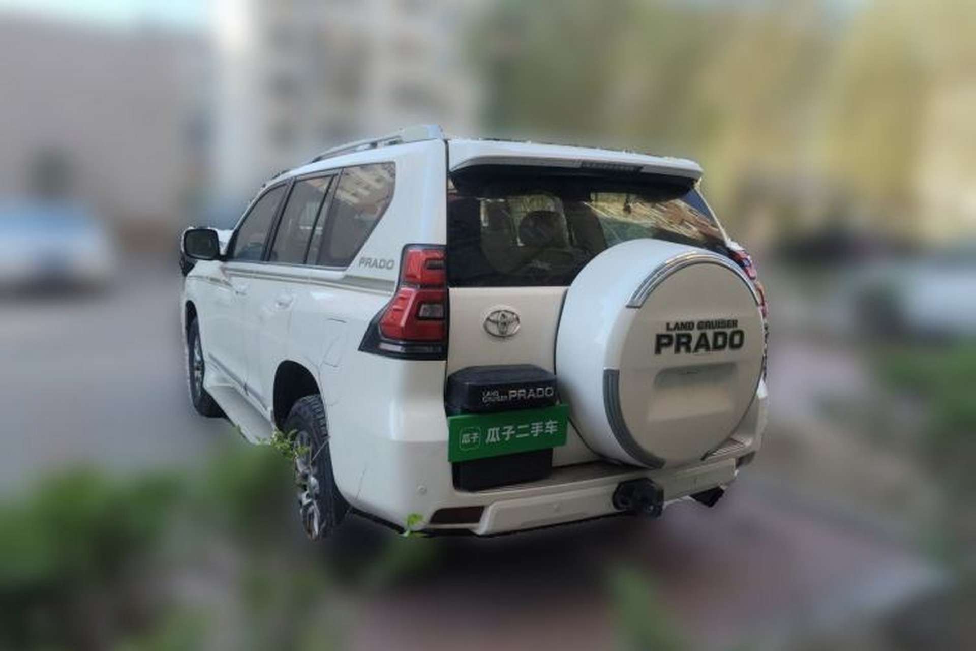 Used Toyota Prado  Rear Left 45 Deg