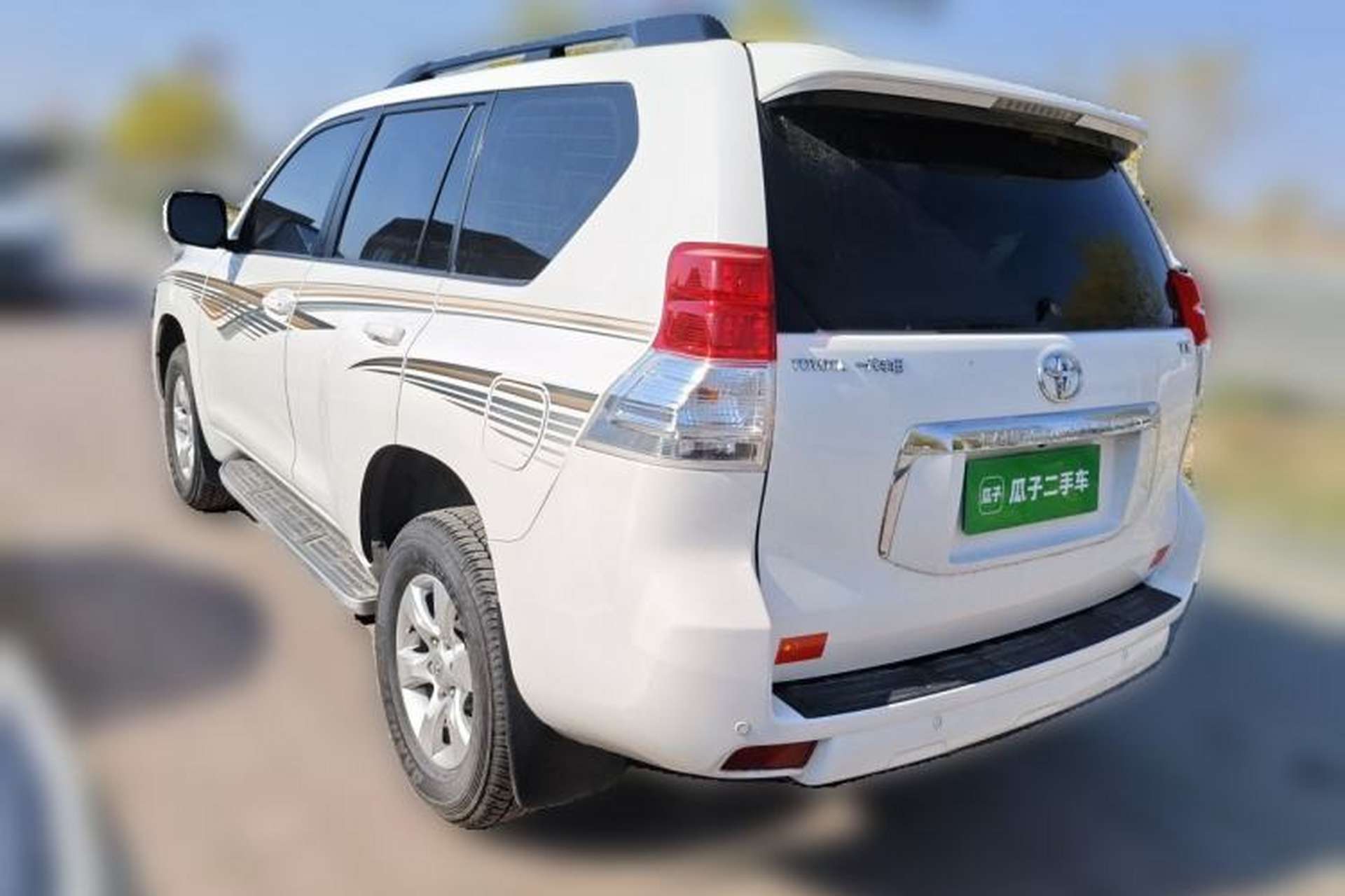 Used Toyota Prado 2010 4.0L Automatic TX-L Rear Left 45 Deg