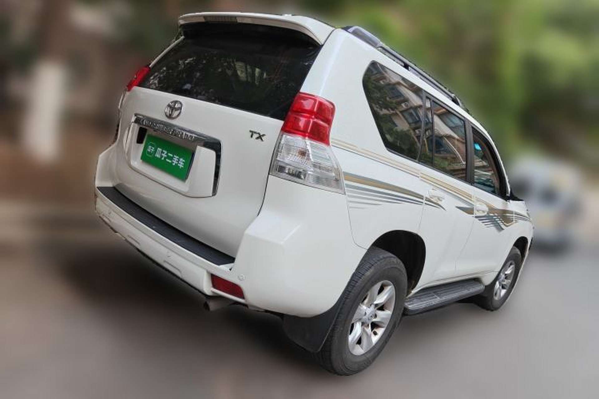 Used Toyota Prado 2010 2.7L Automatic Standard Edition Rear Right 45 Deg