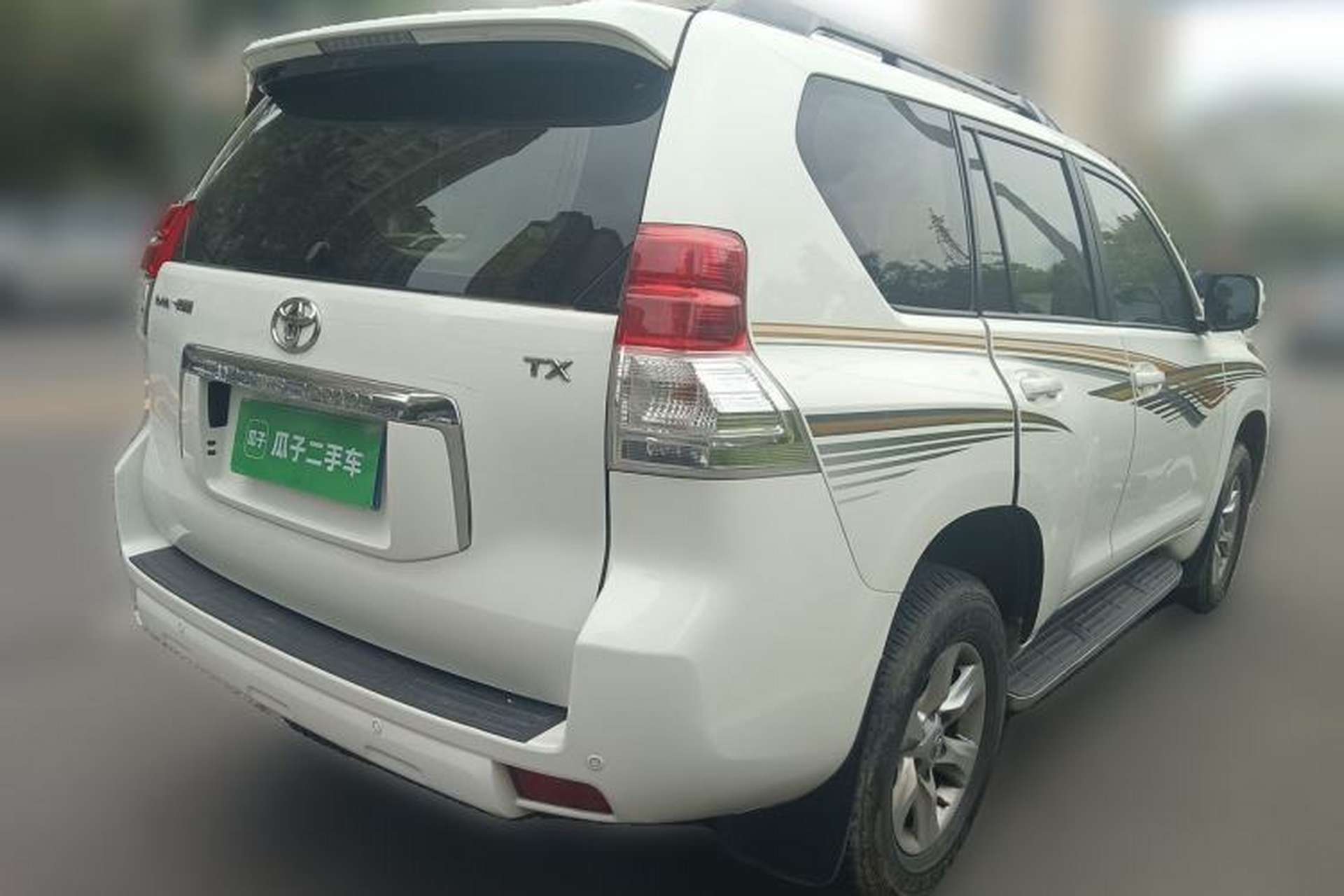 Used Toyota Prado 2010 4.0L Automatic TX-L Rear Right 45 Deg