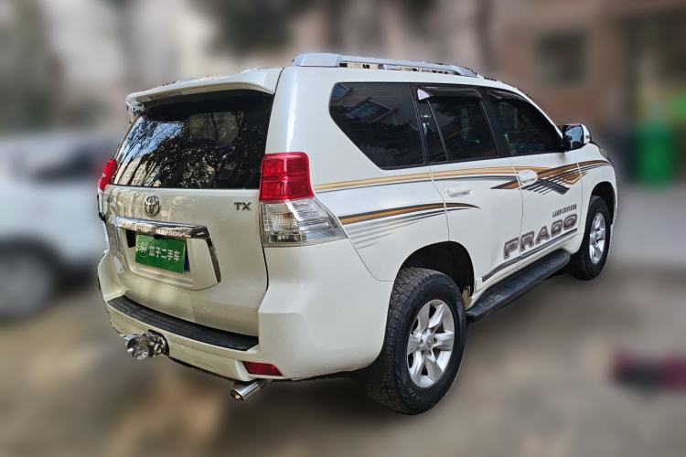 Used Toyota Prado 2010 2.7L Automatic Deluxe Edition Rear Right 45 Deg