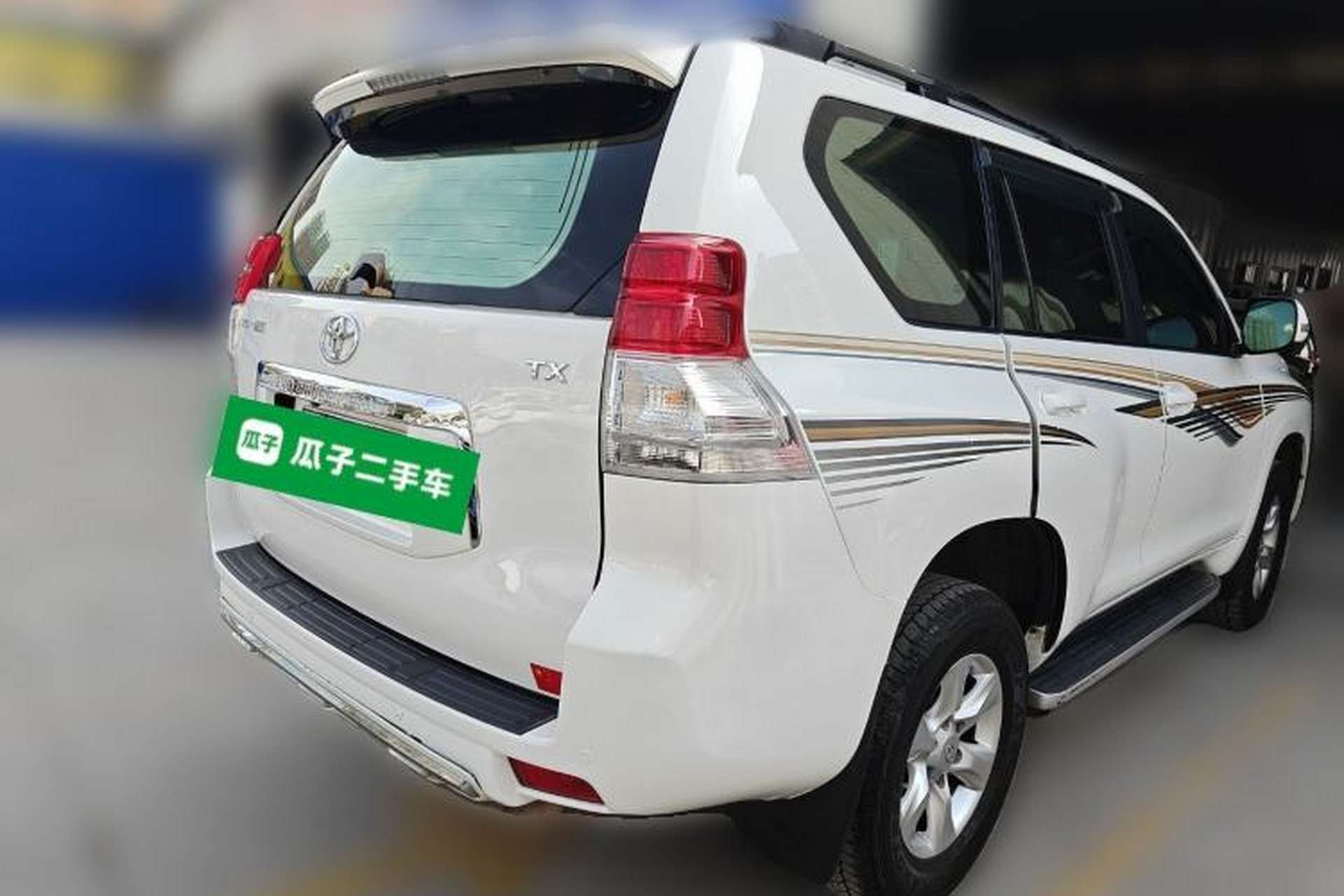 Used Toyota Prado 2010 4.0L Automatic TX-L Rear Right 45 Deg