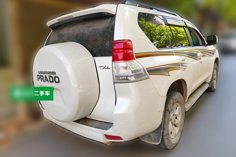 Used Toyota Prado 2010 2.7L Automatic Deluxe Edition Rear Right 45 Deg
