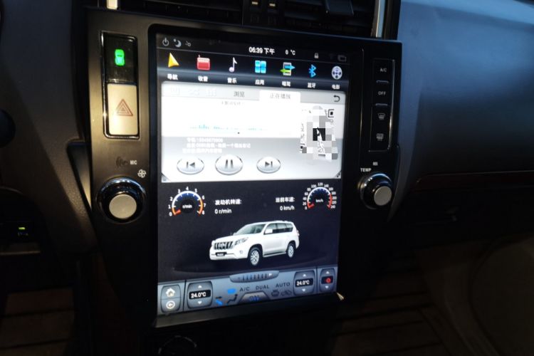 Used Toyota Prado  Audio And AC Panel