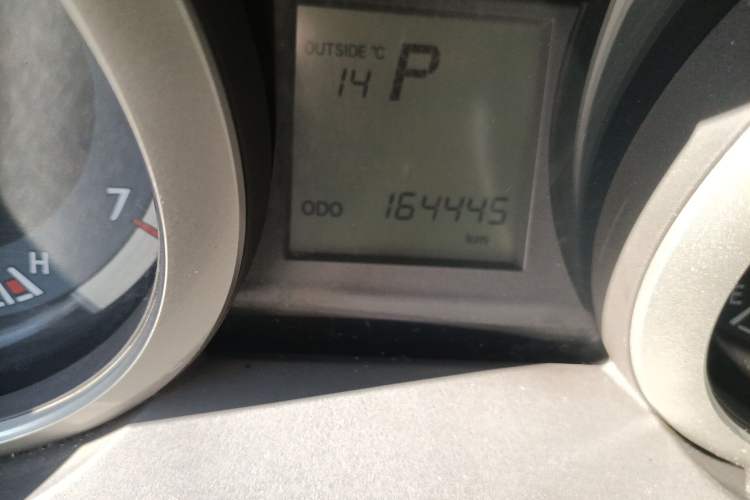 Used Toyota Prado  Odometer Close Up