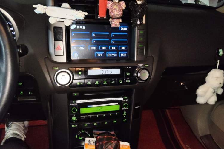 Used Toyota Prado 2012 2.7L Automatic Middle East Version Audio And AC Panel