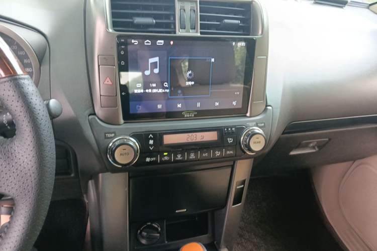 Used Toyota Prado 2012 2.7L Automatic Middle East Version Audio And AC Panel