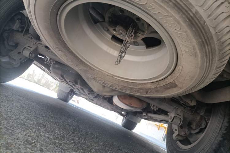 Used Toyota Prado 2012 2.7L Automatic Middle East Version Chassis Rear