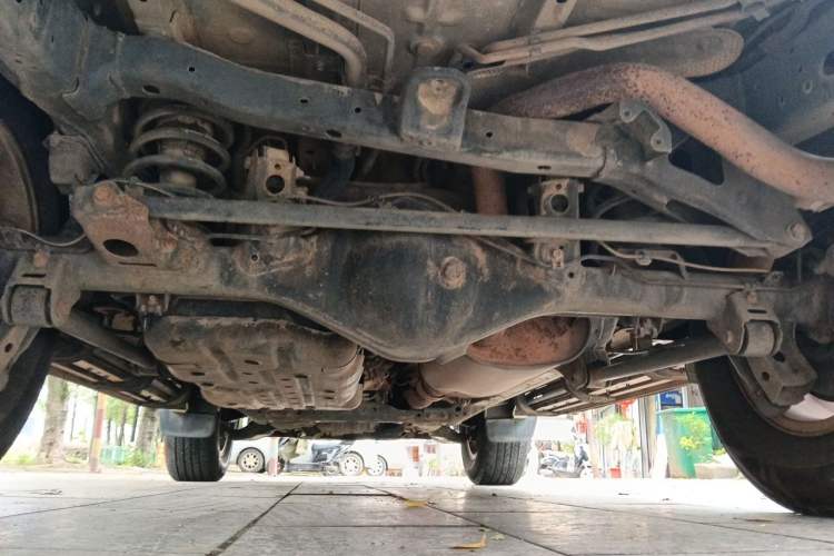 Used Toyota Prado 2012 2.7L Automatic Middle East Version Chassis Rear