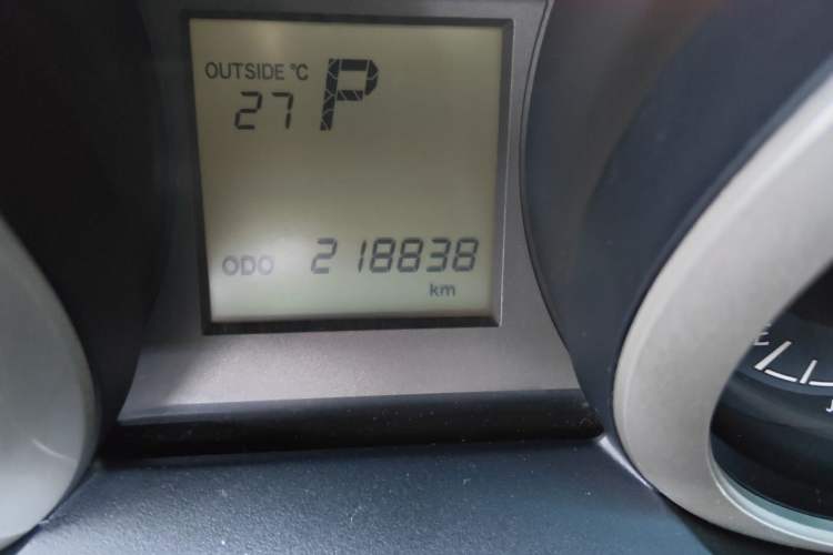 Used Toyota Prado  Odometer Close Up