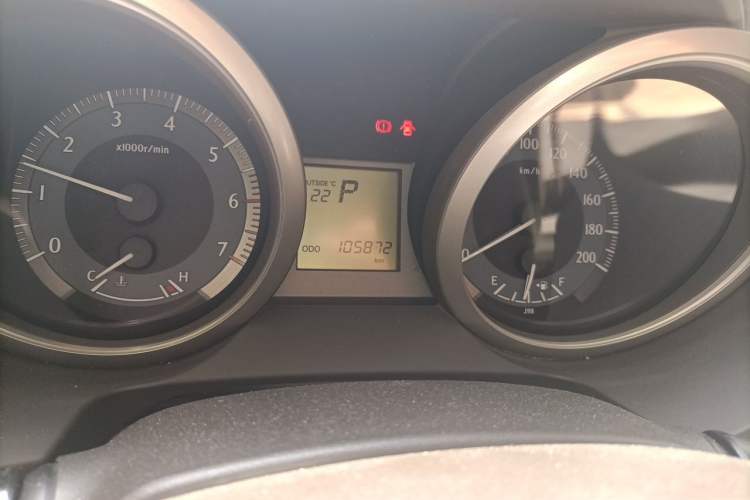 Used Toyota Prado 2012 2.7L Automatic Middle East Version Odometer Close Up