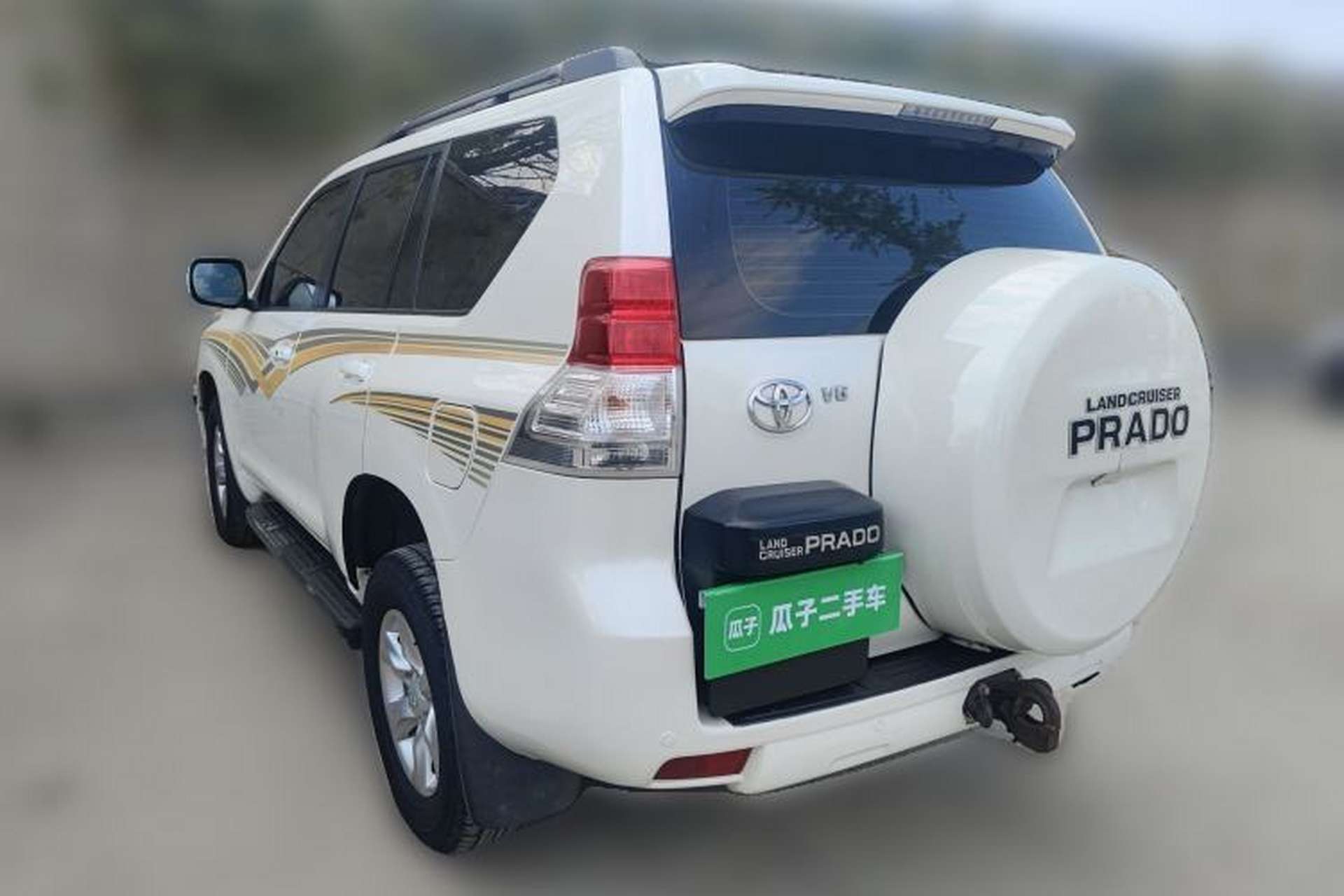 Used Toyota Prado 2012 2.7L Automatic Middle East Version Rear Left 45 Deg
