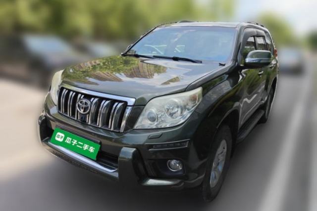 Used Toyota Prado 2.7L gasoline, 7 seats, no sunroof, rear-mounted spare tire