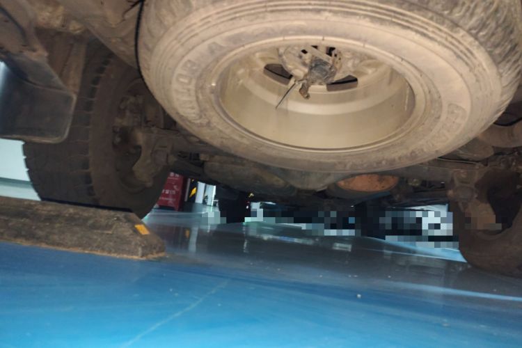 Used Toyota Prado 2013 2.7L Automatic Low-Power Version Middle East Edition Chassis Rear