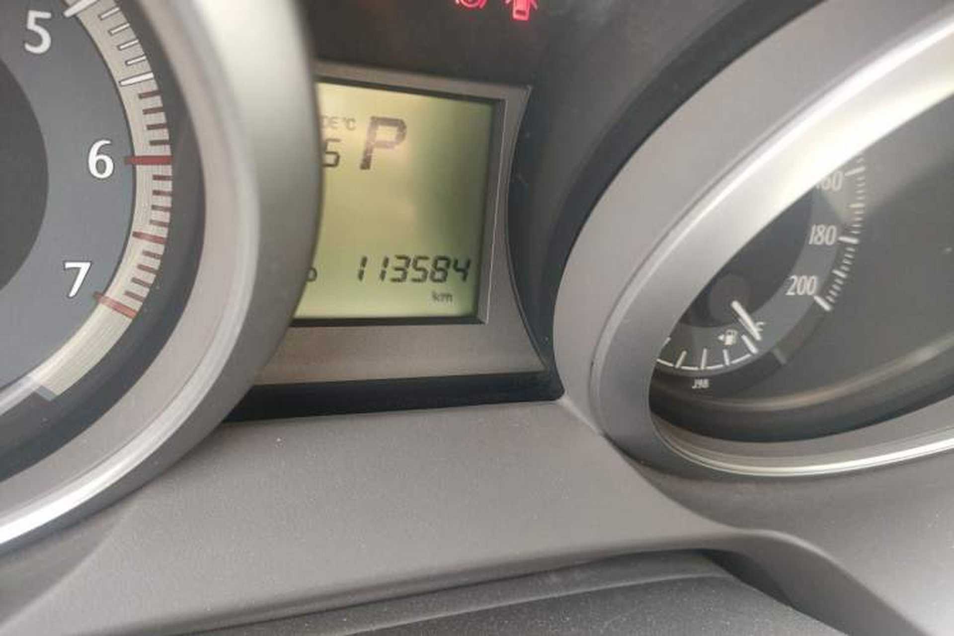 Used Toyota Prado 2013 2.7L Automatic Parallel Import Odometer Close Up