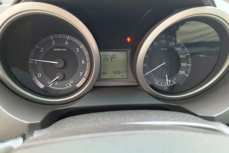 Used Toyota Prado  Odometer Close Up