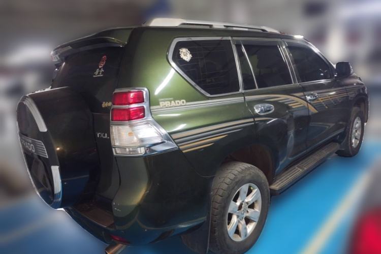 Used Toyota Prado 2013 2.7L Automatic Low-Power Version Middle East Edition Rear Right 45 Deg