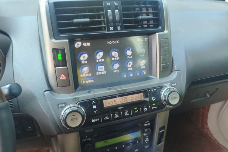 Used Toyota Prado 2013 2.7L Automatic Parallel Import Audio And AC Panel