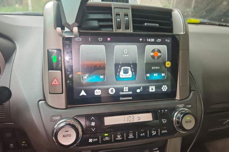 Used Toyota Prado 2013 2.7L Automatic Middle East Version Audio And AC Panel