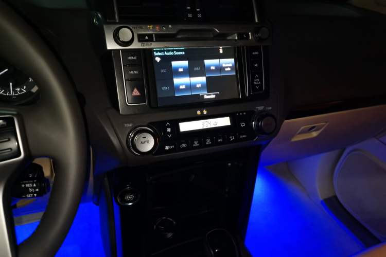 Used Toyota Prado 2013 2.7L Automatic Parallel Import Audio And AC Panel
