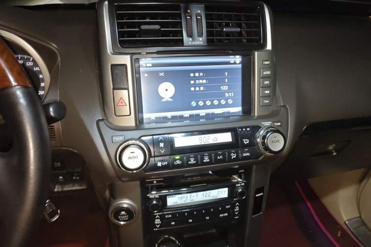 Used Toyota Prado  Audio And AC Panel