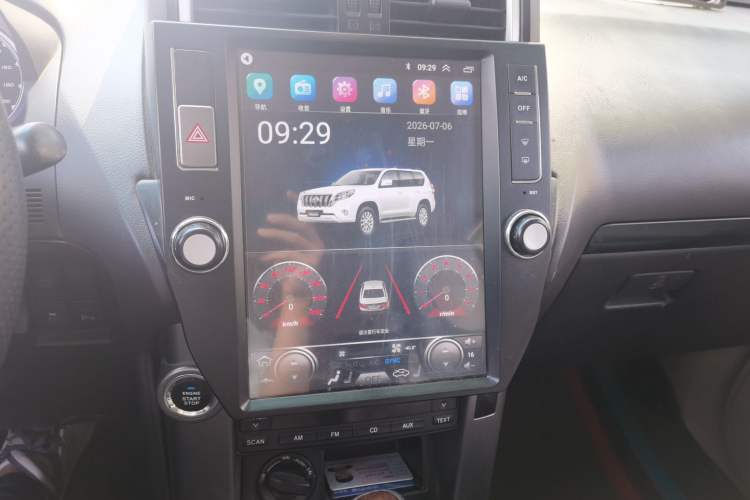 Used Toyota Prado  Audio And AC Panel