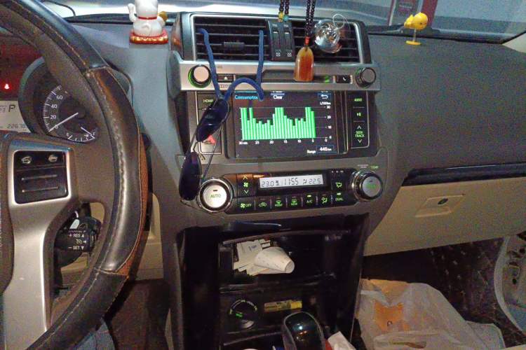 Used Toyota Prado  Audio And AC Panel