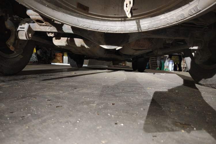 Used Toyota Prado 2013 2.7L Automatic Middle East Version Chassis Rear