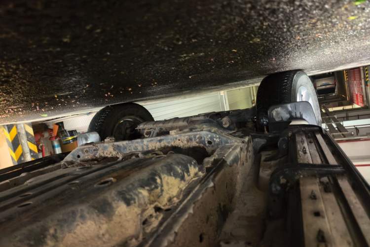 Used Toyota Prado 2013 2.7L Automatic Middle East Version Chassis Rear Left