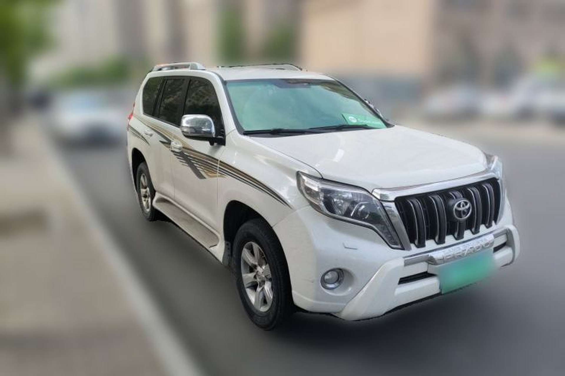 Used Toyota Prado  Front Right 45 Deg