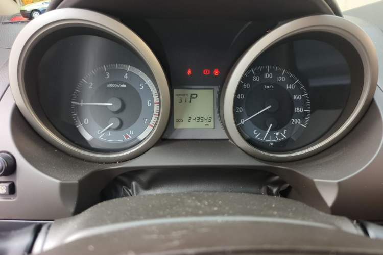Used Toyota Prado 2013 2.7L Automatic Middle East Version Odometer Close Up