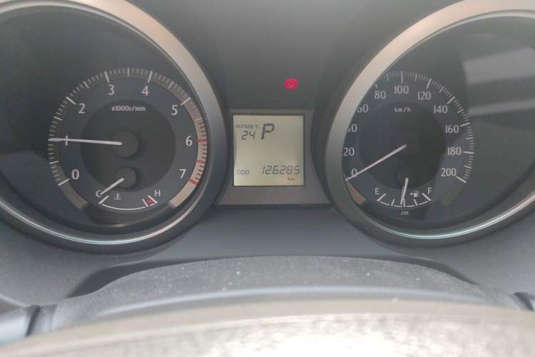 Used Toyota Prado 2013 2.7L Automatic Middle East Version Odometer Close Up