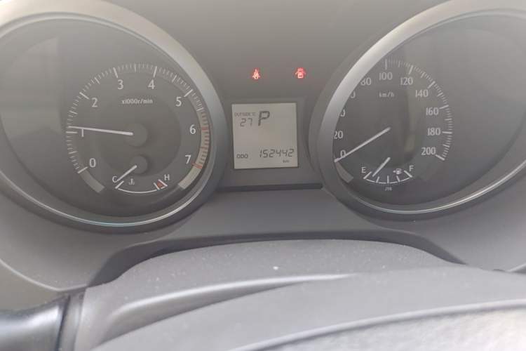 Used Toyota Prado  Odometer Close Up