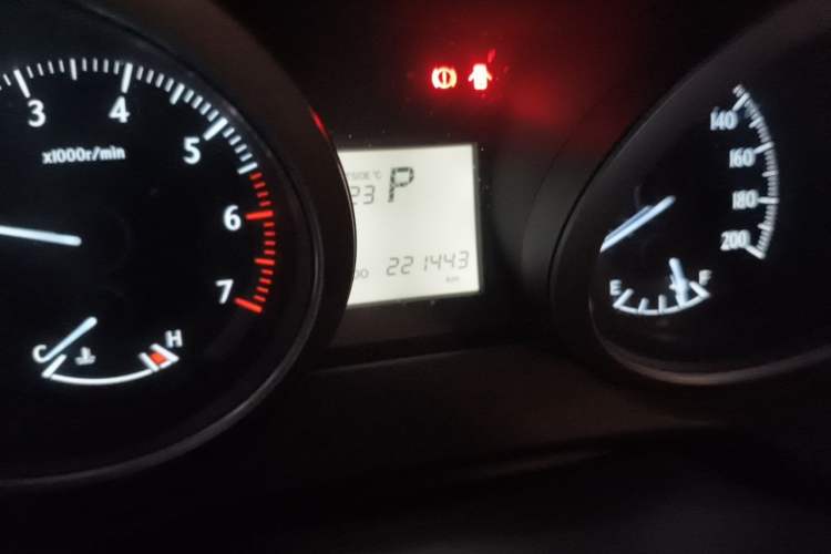 Used Toyota Prado  Odometer Close Up